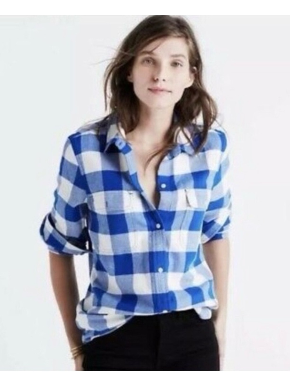 Madewell Flannel ExBoyfriend Plaid Button Down